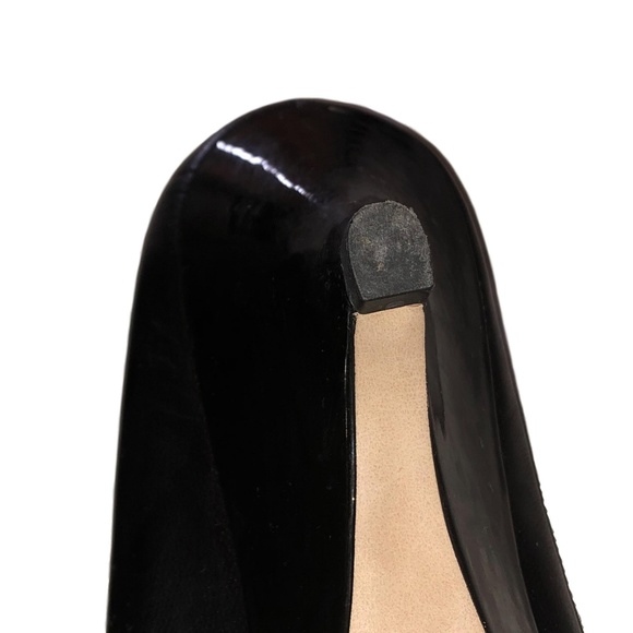 Ellen Tracy Women's Open-toe Leather Wedge Heels - Picture 6 of 6